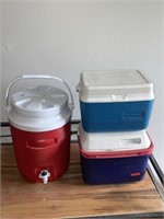 Rubbermaid coolers