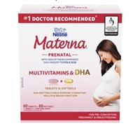 Materna Prenatal Multivitamin & DHA Combo Pack 2