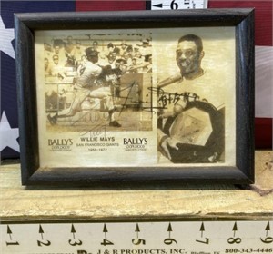 Willy Mays Autograph NO COA Baseball HOF Player