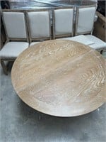 Circle Dining Room Table + Chairs