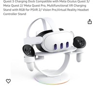 Quest 3 Charging Dock Compatible