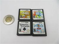 4 jeux Nintendo DS dont Band Hero