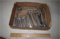 Flat of End Wrenches