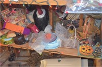 CRAFTS, HALLOWEEN, SEWING ITEMS, LARGE LOT