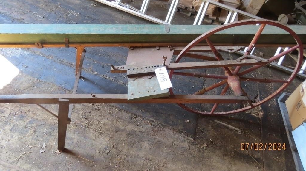 Vintage Thompsons Wheel Barrow Seeder