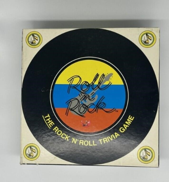 VINTAGE 80s Rock 'n Roll Trivia Game