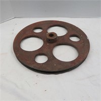 Pulley Wheel / Gear - cast iron  D 14"