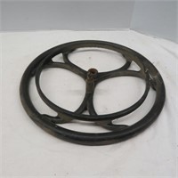 Steering Wheel / Gear - cast iron  D 14"