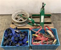 Reel Stand, Cable Pulley & Fall Gear