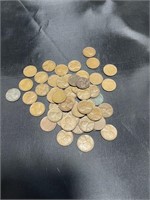 LOT OF UNSEARCHED WHEAT PENNIES