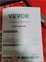 Vevor pvc tablecloth