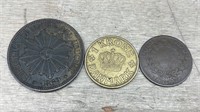 3 International Coins