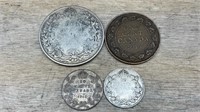 4 Canadian Coins