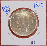 1922 Peace Dollar MS
