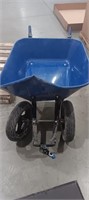Kobalt 7-cu Ft 2 Wheel Steel Wheelbarrow Flat-free