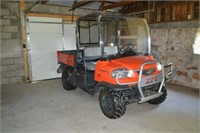 Kubota Diesel RTV900, 165 hours