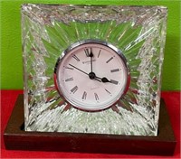 11 - WATERFORD CRYSTAL CLOCK (T10)