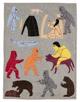 VICTORIA MAMNGUQSUALUK, INUIT, Scenes from the Leg