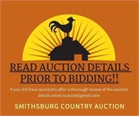 READ AUCTION DETAILS PRIOR TO SHIPPING