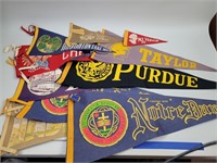 College and souvenir pennants