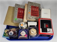 ASSORTED LOT OF BASEBALL COLLECTIBLES