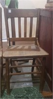 Oak Desk Chair - Matches Lot 234