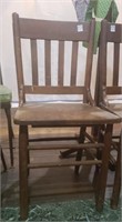 Oak Desk Chair - Matches Lot 235
