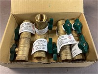 3/4” Gas ball valves (8)