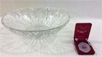 Lg. Heavy Lead Crystal Bowl (14 Inches in
