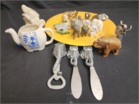 Estate lot of misc elephants and more
