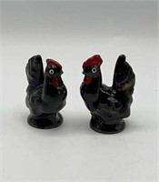 1950s Pottery Rooster S&P Set