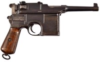 Broom Handle Mauser C96 Pistol 7.63