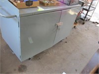 2x4 metal 2-door cabinet