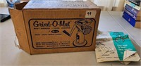 Vintage MCM 1961Grind-O-Mat Meat Grinder