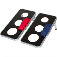 10 Piece 3-Hole Cornhole Game Set