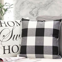 Jeffery Buffalo Square Pillow Covers