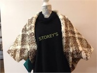 One of A Kind Hand-woven Shrug