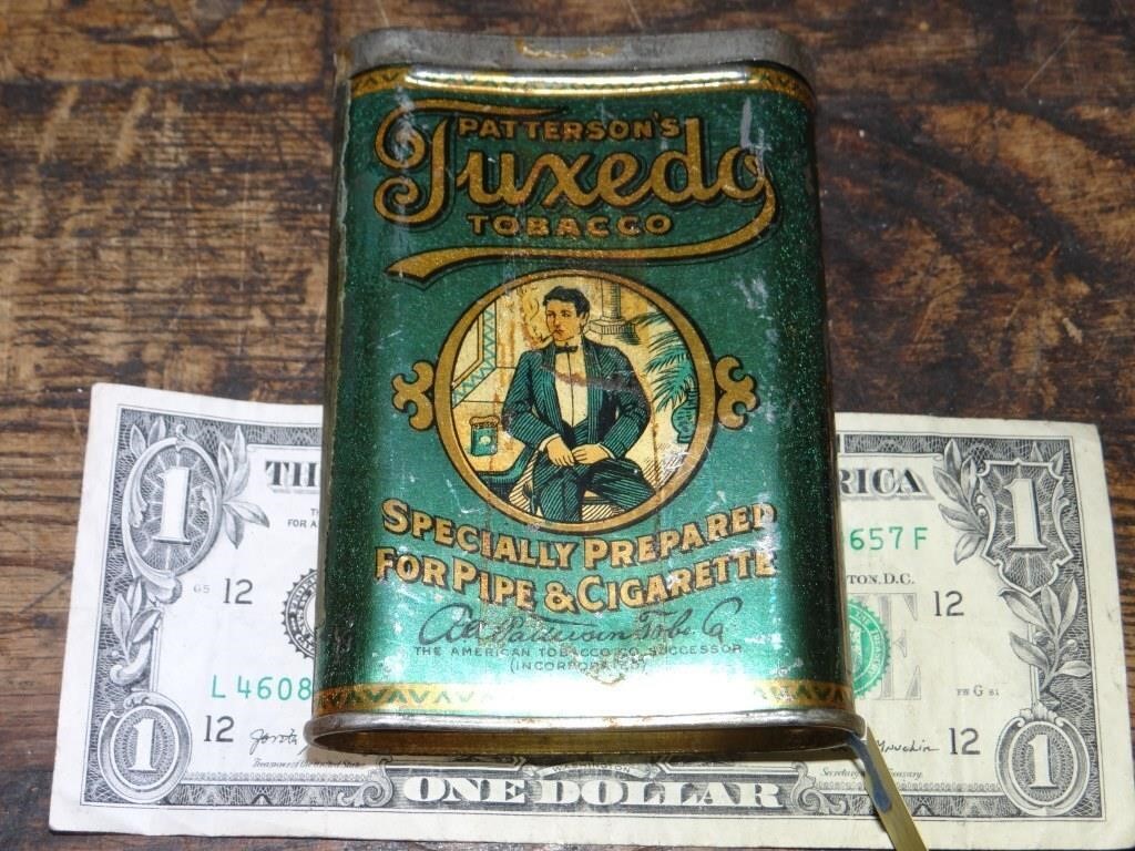 Old Tuxedo Tobacco Tin