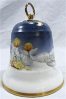 REICHENBACH PORCELAIN CHRISTMAS MUSIC BOX