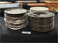 Two Sets Of Plates By Pottery Barn