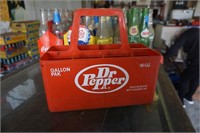Dr Pepper Plastic Carrying Case