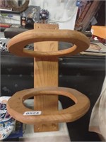 Oak Double Hat Rack