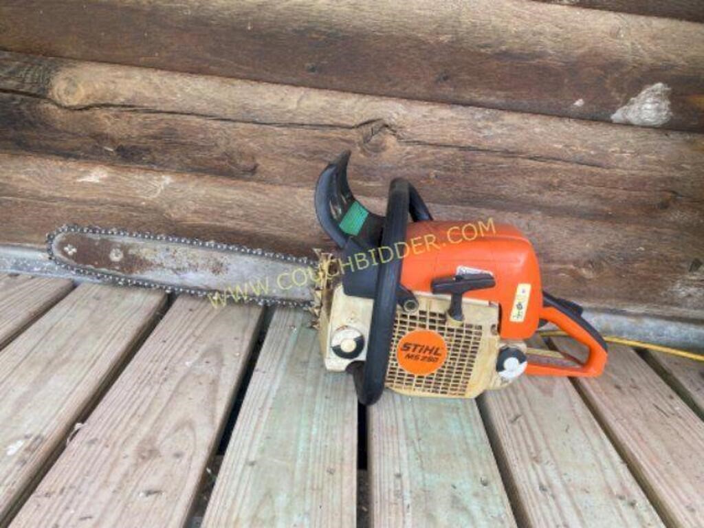 Stihl MS 290 Chain Saw not tested