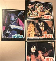 4 - 1979 Aucoin Rock Stars Cards - KISS