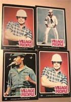 4 - 1979 Aucoin Rock Stars Cards - VILLAGE PEOPLE
