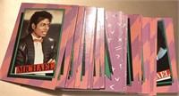 Large Stack of 1984 Michael Jackson Trading Cards