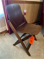 Vintage Wooden Folding Chair