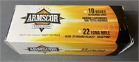 500 rnd Brick Armscor .22LR Ammo