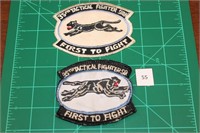 35th TFS (2 Patches) USAF Military Vietnam