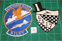 4517; Air Force ROTC Pilot Military Patch